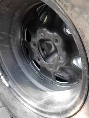 265/75R16 MAXXIS BIGHORN  ชุด 4 ล้อ พร้อมกะทะ 6 รู   TEL.081-427-3941