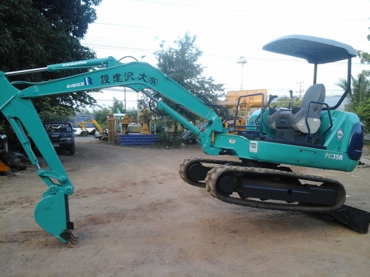 ขายรถขุด (ลดกระหน่ำต้อนรับปีใหม่)KOMATSU PC 35Rรุ่น8(FROM.JAPAN)เก่านอกแท้ญี่ปุ่นมีเอกสารแจ้งจำหน่ายอินวอยพร้อมจด