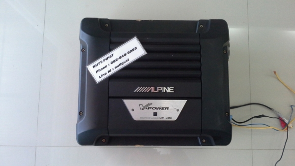 Subwoofer ALPINE SWD-2000 ขนาดดอก 8 นิ้ว Voice คู่