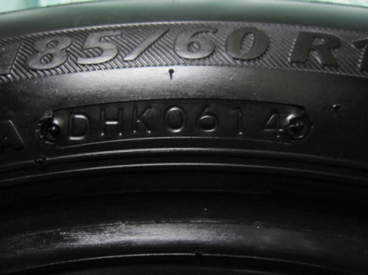 ขายยาง Bridgestone ปี 14 ขอบ 15 ขนาด 185/60R15