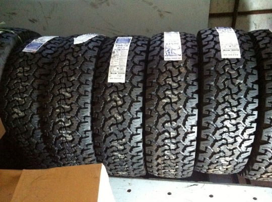 ขายยางใหม่ All-terrain และ Mud-Terrain หลายขนาด ตามรายการเลยครับ