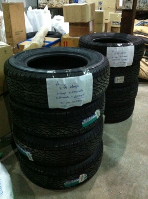 ขายยางใหม่ All-terrain และ Mud-Terrain หลายขนาด ตามรายการเลยครับ