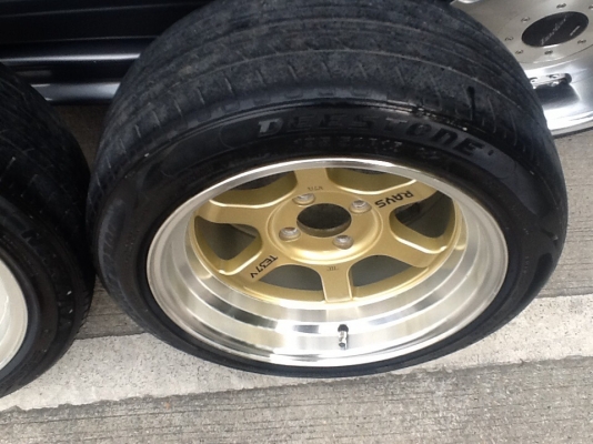 ขายTE37ขอบ15พร้อมยาง หน้า8หลัง9 ออฟ 0 ถูกๆ ขายTE37ขอบ15พร้อมยาง หน้า8หลัง9 ออฟ 0 ถูกๆ