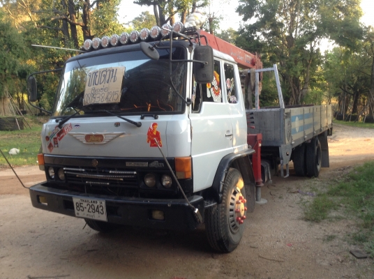 ขาย6ล้อhino ff. ช่วงยาว พร้อมเครน3ตัน