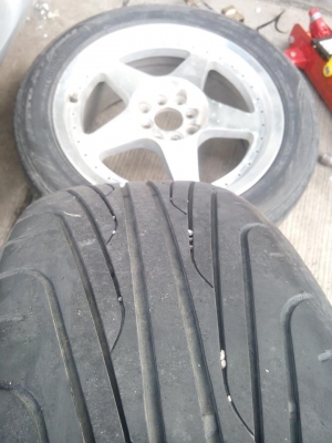 ล้อพร้อมยางขอบ17 มี1คู่