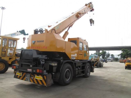 ขายเครน สภาพสวยพร้อมใช้งาน TADANO รุ่น TR250M-5 ขายเครน สภาพสวยพร้อมใช้งาน TADANO รุ่น TR250M-5