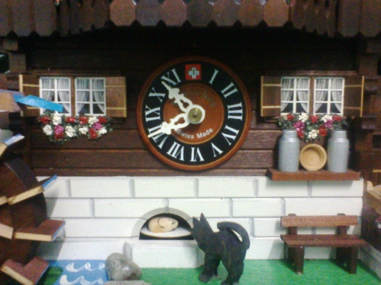 นาฬิกานกฮูกสวิชโบราณ