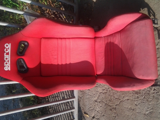 ขายเบาะซิ่งsparco1คู่พร้อมราง ขายเบาะซิ่งsparco1คู่พร้อมราง