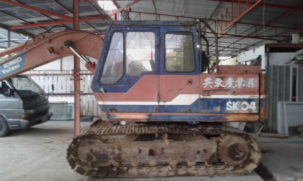 ขาย kobelco sk04 100 สภาพพร้อมใช้งาน ขาย500000 บาท