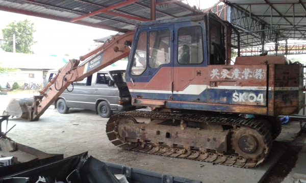 ขาย kobelco sk04 100 สภาพพร้อมใช้งาน ขาย500000 บาท