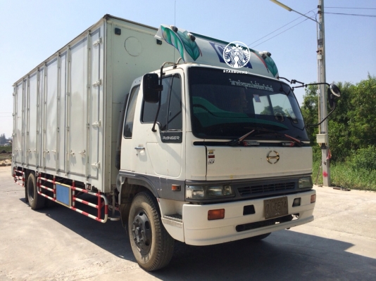 ขายหกล้อตู้แห้ง10บานHINO FG1JPRA 212แรงเทอร์โบอินเตอร์แท้