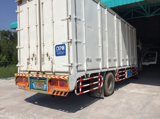 ขายหกล้อตู้แห้ง10บานHINO FG1JPRA 212แรงเทอร์โบอินเตอร์แท้