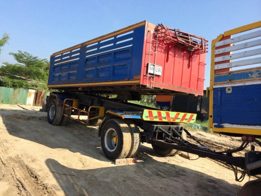 งดต่อลองISUZU เครื่องฮุนไดก๊าซแท้340แรงพ่วงแม่ลูกดั้ม Ngv6ถังรถบ้านพร้อมใช้งาน