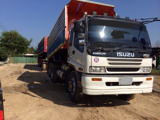 งดต่อลองISUZU เครื่องฮุนไดก๊าซแท้340แรงพ่วงแม่ลูกดั้ม Ngv6ถังรถบ้านพร้อมใช้งาน