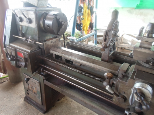 แท่นกลึง 6 ฟุต 3 เพบา เกียร์บล็อก ยี่ห้อ เชนเย่ พร้อมใช้กับไฟบ้าน ด่วน !!!  85,000