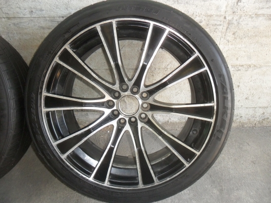 ล้อแม็ก 18นิ้ว 5รู100/114 พร้อมยาง สวยๆ 4 ล้อ ราคา 7900 บาท