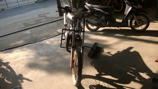 ขายมอไซค์ ซูซูกิ อากี่ร่าแต่งวิบาก8500