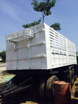 ลูกพ่วง 3 คานยัด มีดัม์ ระบบถุงลมยกล้อได้