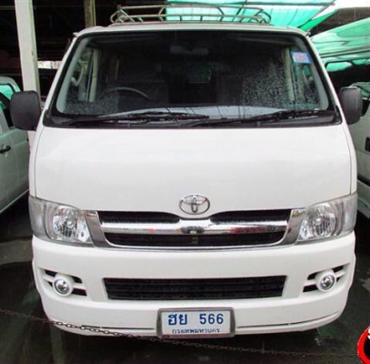ขาย TOYOTA - HIACE - GL 2.5 D4D เกียร์ธรรมดา