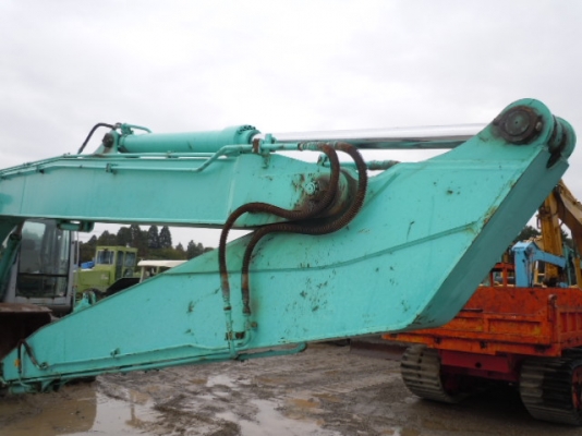 รถแบคโฮเก่าญี่ปุ่น Kobelco SK200LC-6 บูมยาว 15 เมตร