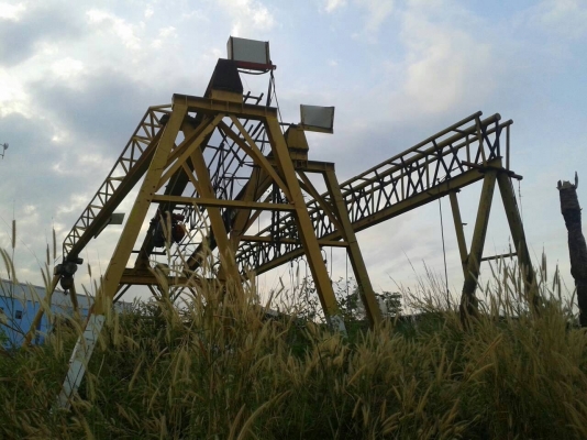 ขายด่วนครับ เพาวเวอร์เครน สนาม รอก 3 กับ 4 ตัน ครับ ครบชุด พร้อมราง จำนวน 4 ชุด สภาพพร้อมใช้งาน