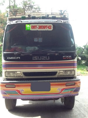 ขายรถดั้มพ์พ่วงแม่-ลูก 18 ล้อ ISUZU DEGA 270 แรงม้า