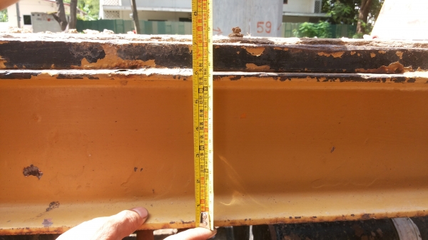 หางปลาติดขาช้างและวินช์ไฮดลอลิก ถอดจาก 10ล้อจัมโบ้200