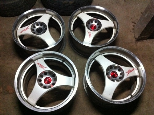 ขายล้อ zelda try force 17 กว้าง 8,9 5รู114