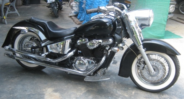 ขาย หรือ แลก steed 400 ปี 95 inv แบตใหม่-ปั๊มใหม่ สวยพร้อมออกงาน 67,000 แลกกับรถโบราณ+เรโทร   tel.087 0344663