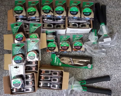 ตลับเมตรชุบโครเมียม NICHOLSON ยาว 8M. ล้างสต๊อคลด 50\% จาก Brochure ตลับเมตรชุบโครเมียม NICHOLSON ยาว 8M. ล้างสต๊อคลด 50\% จาก Brochure