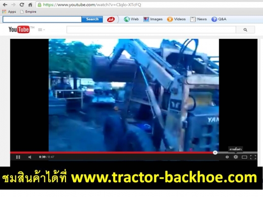 รวดเร็วทันใจครับ - ดูได้แล้วครับ การทำงานของ รถตักล้อยาง YANMAR: Y30W-1 เครื่องยนต์ดีเซล