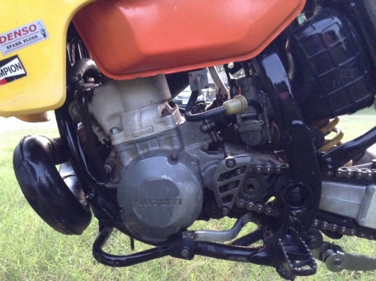 ธารนนทบุรี//ขาย suzuki rm250 รถแข่งแรงๆมันๆครับ สภาพแห้งๆ เครื่องท๊อกมาเต็ม ราคา 45,900 บาท อินวอยท์