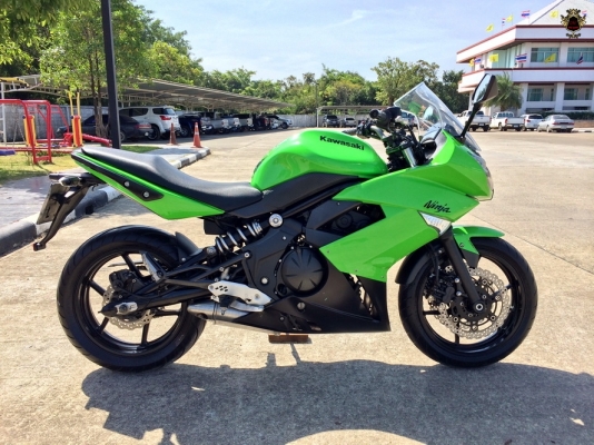 KAWASAKI NINJA 650cc ระบบ ABS ปี 2011 ทะเบียนพร้อมโอน 145,000 -