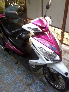ขายMio125 ปี53 สีขาวชมพู รถบ้านเดิมๆเครื่องเดิมๆ