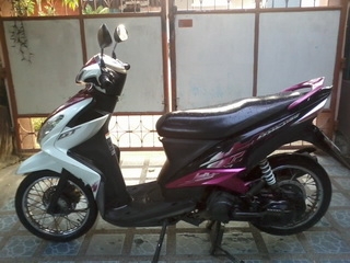 ขายMio125 ปี53 สีขาวชมพู รถบ้านเดิมๆเครื่องเดิมๆ