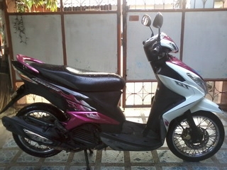 ขายMio125 ปี53 สีขาวชมพู รถบ้านเดิมๆเครื่องเดิมๆ