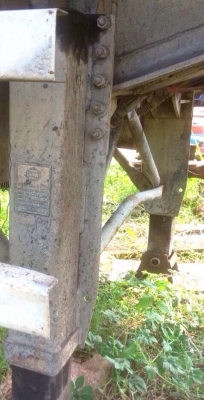 ขายด่วน!!หางพ่วงดั้มของสามมิตรลอนเฉียงเเท้ปี42สภาพพร้อมใช้งานสองเพา