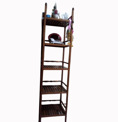 ขายชั้นวางของไม้ สูง 5 ชั้น สูง 150 cm. ราคา 1,500 บาท ขายชั้นวางของไม้ สูง 5 ชั้น สูง 150 cm. ราคา 1,500 บาท