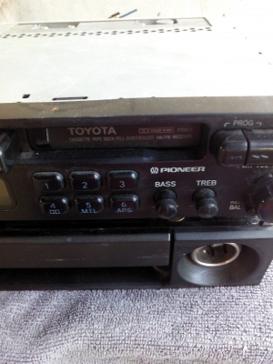 เครื่องเสียงpioneerเดิมติดรถ