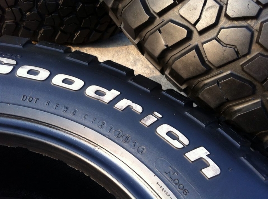 ขายยาง BF Goodrich Mud-Terrain KM2 ขนาด 265 75 r16 สวย