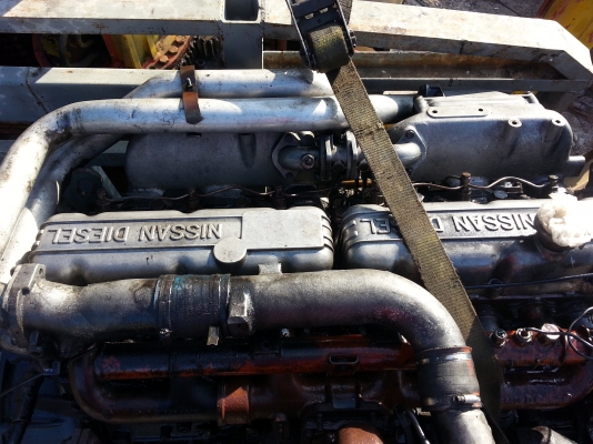 เครื่อง PE6 เทอร์โบ ท่ออ้อม พร้อมเกียร์ เครื่องดีไม่มีไอเกียร์ไม่หอน พร้อมใบคุ้งลงเล่ม