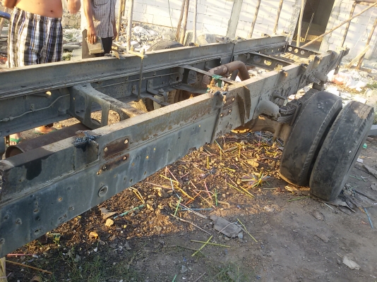 ขายรถ HINO FB4J ปี2545 เครื่ิอง JO5C ระบบCNG รถโดนชนด้านหน้ามา ขายตามสภาพ