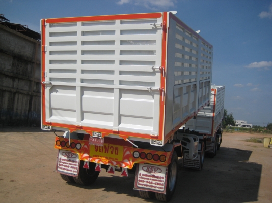 ลดราคาสุดสุด ลูกพ่วงต่อใหม่ถูกสุดสุดไม่ต้องรอนาน ลูกพ่วง 2เพลาดั้มมีเนียม ราคา 590000บาทเท่านั้น