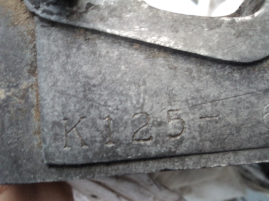 K-125+เล่ม+โครง+แคร้งเครื่อง สนใจโทร.081-005-8785