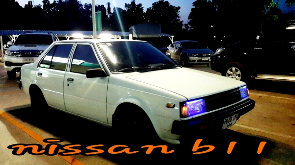 Nissan B11 ปี 35  ติดแก๊ส LPG ราคา 28,000 บาท