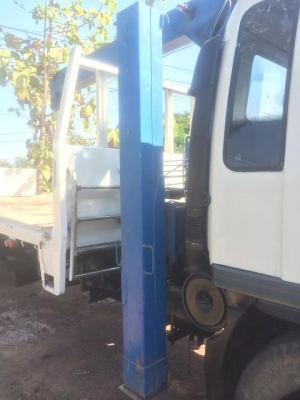 ขาย 6 ล้อติดเฮี๊ยบ 4 ตัน 3 ปอก 2 ชัก กระบะยาว 5.80 เมตร เครื่อง HINO 195 แรง