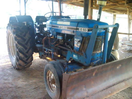 ขายรถไถฟอร์ด รุ่น 6610 แรงT5 เสืยราย อุปกรณ์ ผานหน้าหลัง