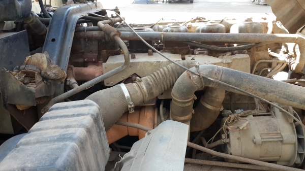 ขายด่วนสิบล้อHINOFM3MNLDสองเพลาดั้มแม่ลูกสภาพดีวางเครื่องจีนติดก๊าซ NGV10ถังราคาเบาๆโทร0843923995