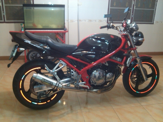 ขายbandit 250 ปี95 ทะเบียนแท้พร้อมโอน  ลดราคาเป็น 52000ราคาคุยกันได้