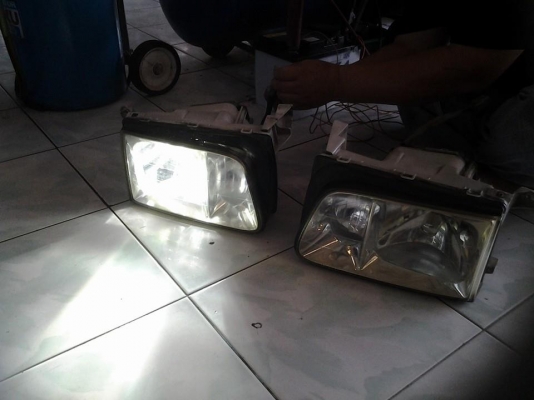 ขายไฟหน้า ซีนอนแท้ อีซูุซุ ดาก้อนอาย ของแท้ ถอดคู่ละ 4500